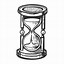 Image result for Aesthetic Hourglass Drawing