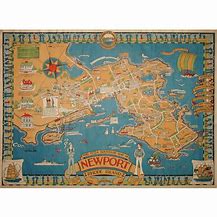 Image result for Colonial Rhode Island Map Poster