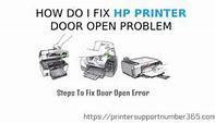 Image result for HP Printer Door Open