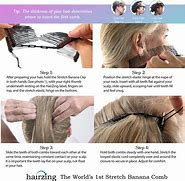 Image result for Banana Clips for Thin Hair