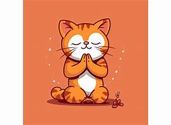 Image result for Animated Cat Praying