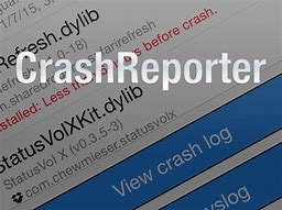 Image result for iPad Crash Reporter