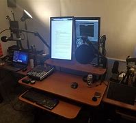 Image result for Nice Podcast Setup