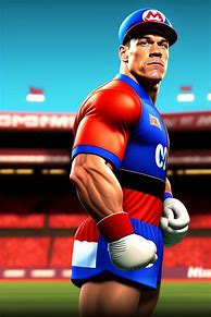 Image result for John Cena Super Mario 16 N Up