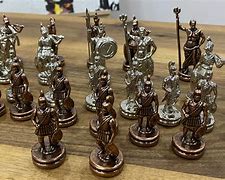Image result for Metal Chess Pieces