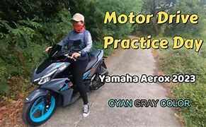 Image result for Cyan Gray Aerox with Top Box