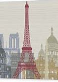 Image result for Paris Skyline Art
