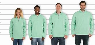 Image result for CustomInk Sweatshirt Size Chart