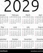 Image result for 2029 Calendar with Holidays Printable