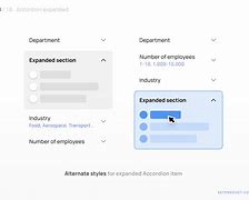 Image result for Accordion Count UI