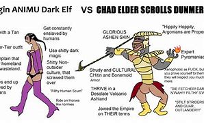 Image result for Elf Meme From Oblivion