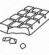 Image result for Slab Chocolate Black and White Clip Art