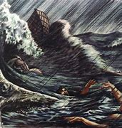 Image result for Noah's Ark People Drowning