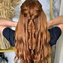 Image result for Partial Updo Hairstyles