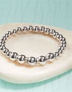 Image result for Sterling Silver Bead Bracelets Women