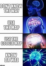 Image result for Brain Map Meme