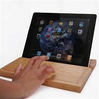 Image result for Wooden iPad Holder