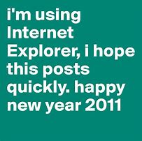 Image result for Internet Explorer Happy New Year