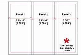 Image result for Tri-Fold Brochure Dimensions