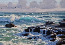 Image result for The Rock Oil Painting