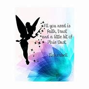 Image result for Tinkerbell Quotes Pixie Dust