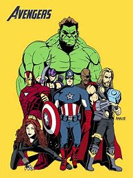 Image result for Easy Avengers Fan Art