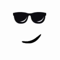 Image result for Roblox Chill Face Transparent