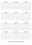 Image result for Whole Year Calendar