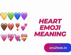 Image result for Real Heart Meanings Emoji