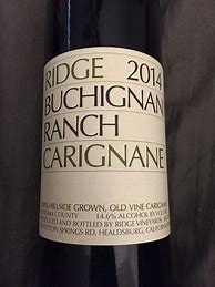 Image result for Ridge Carignane Buchignani Ranch