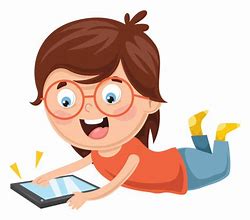 Image result for Playing iPad Cartoon