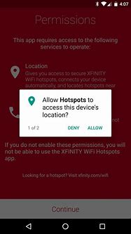 Image result for Xfinity Hotspot App Download