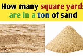Image result for What Does 6 Yards of Clean Sand Look Like