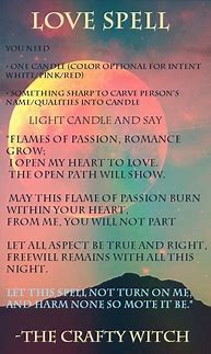 Image result for Witchcraft Love Spells