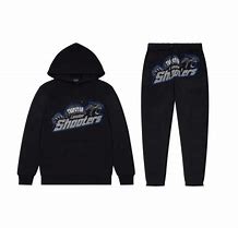 Image result for Trapstar Tracksuit Black and White