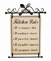 Image result for Office Kitchen Rules Sign