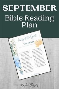Image result for September Bible Reading Plan 30 Days of Adoration
