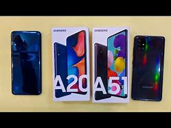 Image result for Samsung A20 vs A51