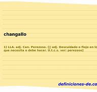 Image result for changallo