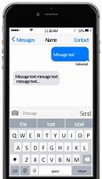 Image result for Cartoon iPhone with Text Message