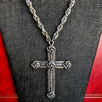 Image result for Vintage Gothic Cross Necklace