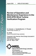 Image result for Operations and Maintenance per the Doe