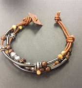 Image result for Brown Leather Bracelet