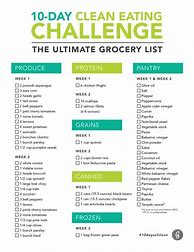 Image result for Monthly Clean Eating Printable Menu