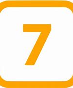 Image result for Orange Number 7