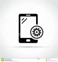 Image result for Phone with Gear Icon