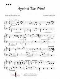 Image result for Against the Wind Television Series Trumpet Sheet Music