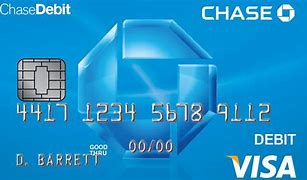 Image result for Chase Visa Debit Card