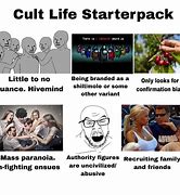 Image result for Cult Starter Pack Meme