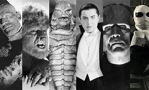 Image result for Universal Horror Movie Monsters